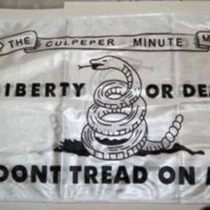 Culpeper Minute Men Flag 12 x 18 inch with sleeve