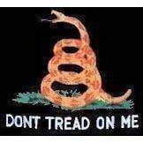 Gadsden Double-sided Black Tactical Flag 3' X 5' Standard - Image 3