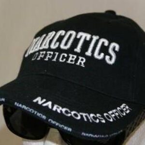 Narcotics Officer Cap / Hat / Ballcap – Black