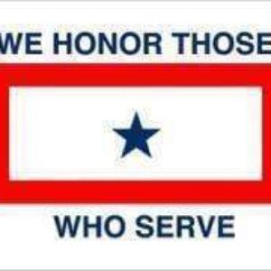 We Honor Those Who Serve Flag 3 X 5 ft. Standard