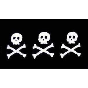 Pirate Flag- Christopher Condent Flag – 3 Skull 3 X 5 ft. Standard