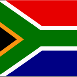 South African flag design featuring vibrant colors of green, yellow, black, white, red, and blue, perfect for showing national pride. Ideal for affordable purchases, buy online for the best deals at UltimateFlags.com.